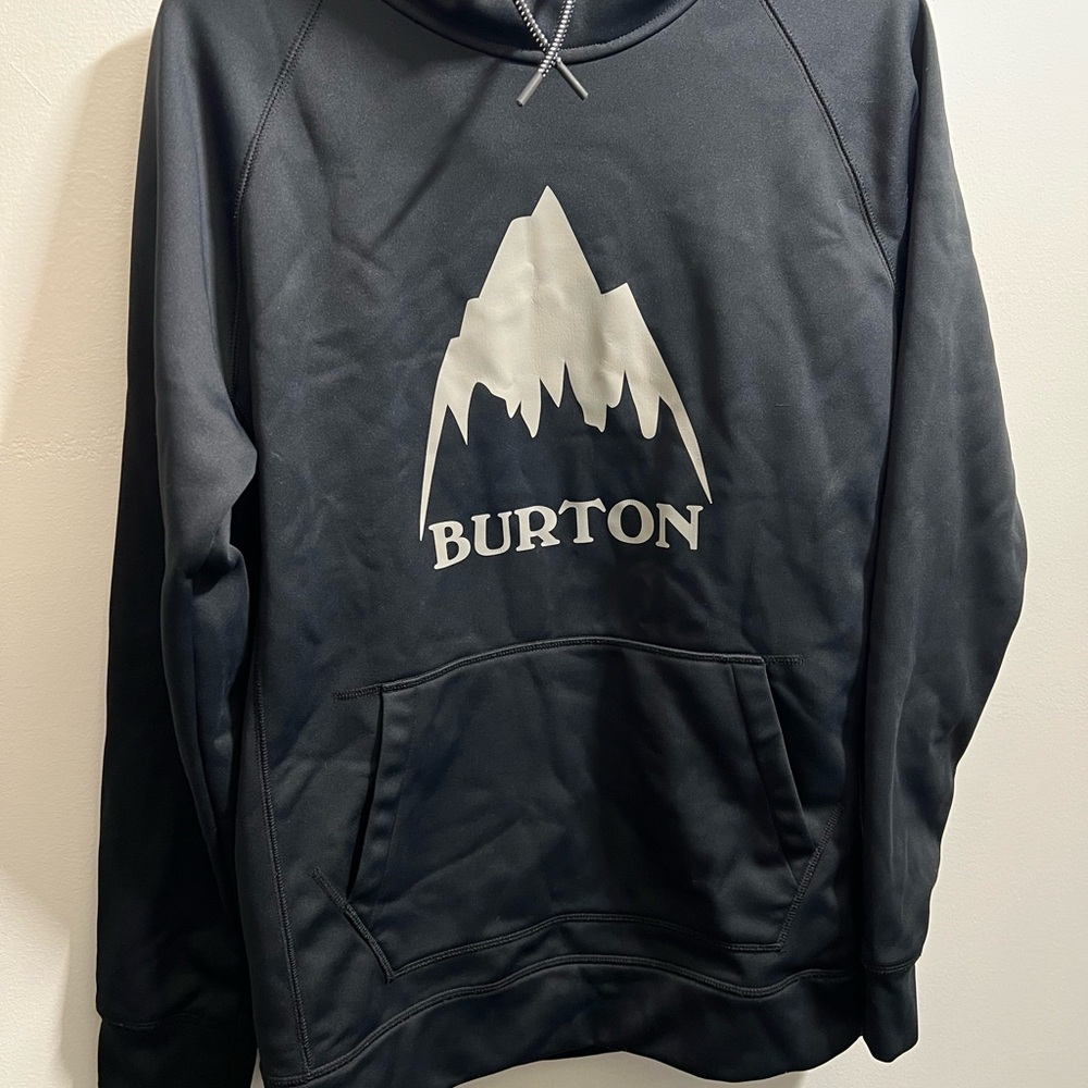 Black Fleece Lined Burton Men's Hoodie